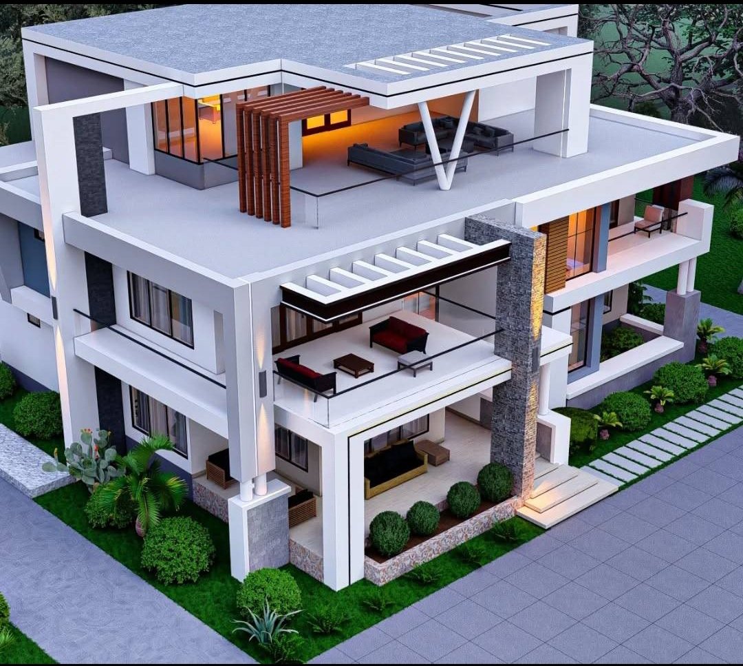 IsaacMwesigwaUg's tweet photo. ☘️ Luxurious 6-Bedroom House
✅6-bedroom luxury home with generous shades and beautiful balconies in every wing. 
✅Elegant living spaces designed for comfort, privacy &amp; sophisticated family lifestyle.
We design and build.
ECB ENGINEERING LTD
📞 +256758914344 – WhatsApp/Call. https://t.co/vS6ANcOBIt