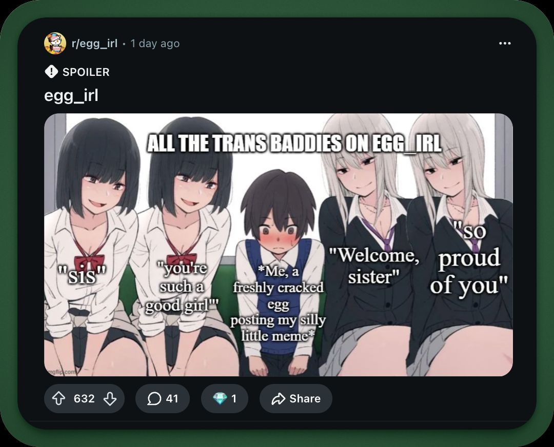 MoronMining's tweet photo. The "egg" thing is just a tacit admission that the troon movement is one big grooming gang. https://t.co/NYOpSKze03