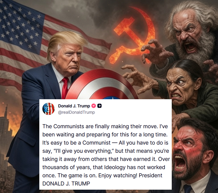 SaltyGoat17's tweet photo. It's time we removed ALL communists from our country!! https://t.co/UbHTPim9ri