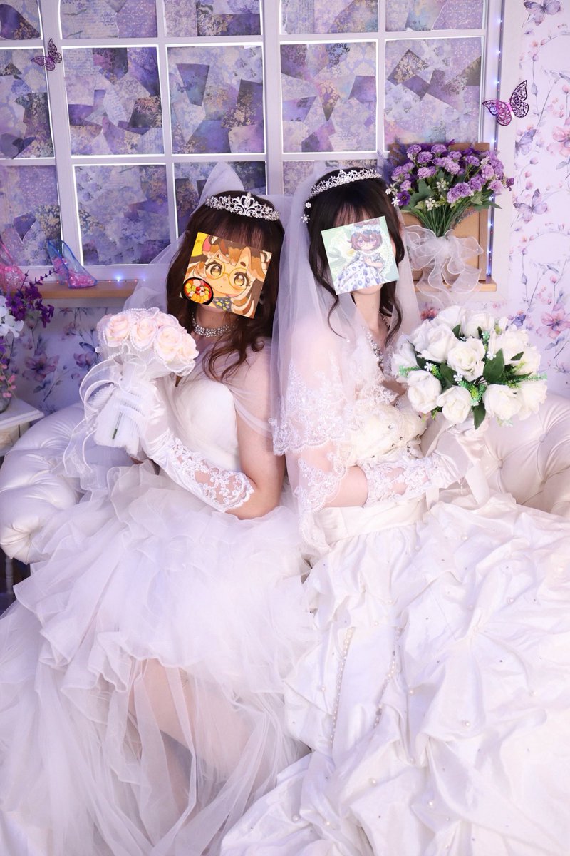 mugichi_VR's tweet photo. 【ご報告✨】
フレンドと結婚してきました💍🩷💜(大嘘) https://t.co/WZlDoOVwYM