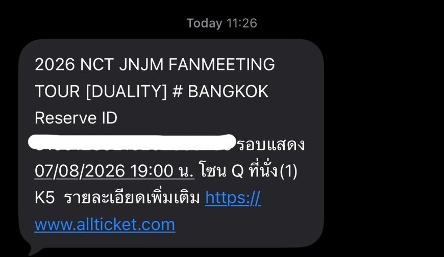 wonMoowoo's tweet photo. ปล่อยบัตร 7/8 โซน Q row K 
ขายเนื่องจากย้ายวันคับ

3830 (ค่าเมมชิป 200)

นัดรับจ่ายสดวันงาน/วันนัดแลกบัตรได้
สนใจ DM ได้นะเลยค่ะ

#NCTJNJM_FANMEETING_TOUR https://t.co/RJPiXwOPI3
