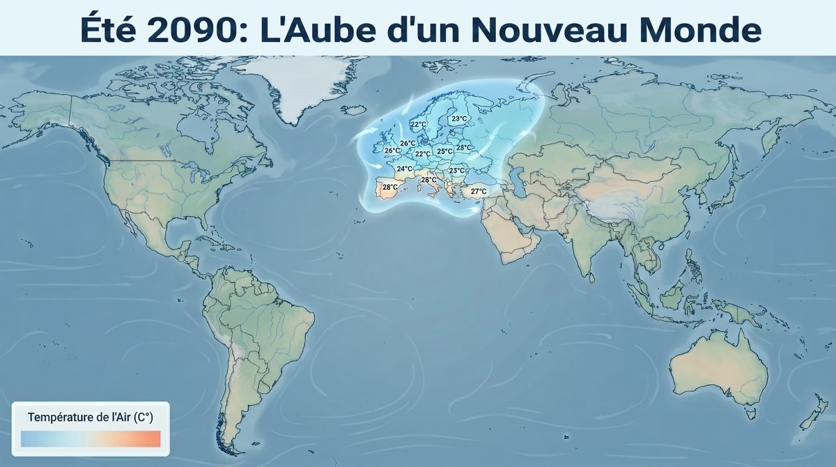 bo_make52286's tweet photo. Été 2090 : le début d'un nouveau monde, après deux tournants historiques : le passage à 4 continents et le retour d'étés tempérés en Europe. #World #Europe #Climat #Climate #Géopolitique #Geopolitics https://t.co/9wX7pNzgpB