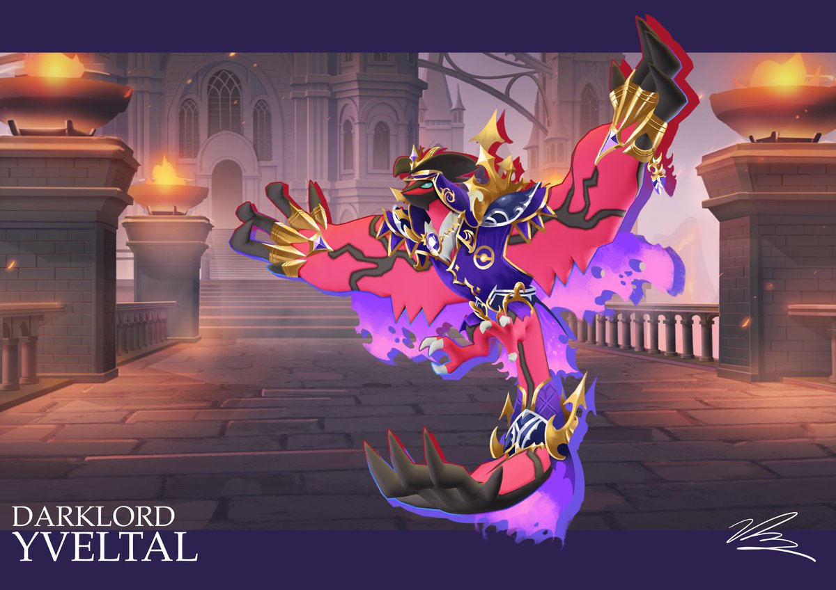 blawn_z's tweet photo. [FANART]
darklord style YVELTAL
#pokemonUNITE #Yveltal #fanart https://t.co/8HS7b2xXgb