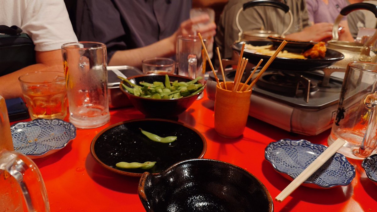 TKID_web's tweet photo. しんと〜祭打上げ！(画が悪い) https://t.co/0YLlZrgN6g