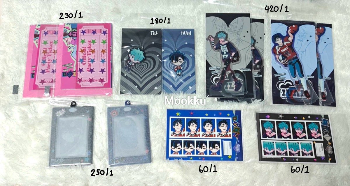Mookku_bk's tweet photo. ปล่อยค่ะ ＜Find your Plus One!＞ Fair in animate

เป็นมือ 1 ไม่แกะทั้งหมด ราคาตามภาพ

เซตโปสยอดได้ครบ 6 ใบมีทั้งหมด 5 เซตค่ะ

ค่าส่งลทบ. 40 สนใจสอบถามได้นะคะ🙇‍♀️

#ตลาดนัดalienstage #ตลาดนัดเอเลี่ยนสเตจ #ตลาดนัดALNST https://t.co/pIg6qVsiY0