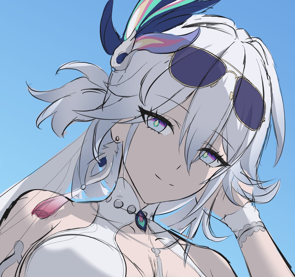 SOLOMONgame0616's tweet photo. 爻光将軍wip https://t.co/EswtawL9Ra
