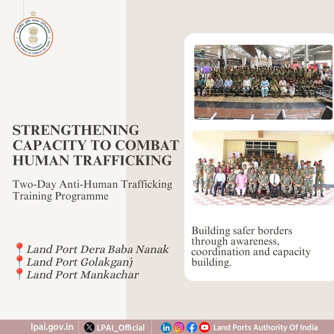 LPAI_Official's tweet photo. #LPAI organised a two-day Anti-Human Trafficking Training Programme at Land Port DBN, Golakganj and Mankachar to strengthen awareness, enhance institutional capacity and promote coordinated action against human trafficking. https://t.co/0uH2KLCnES