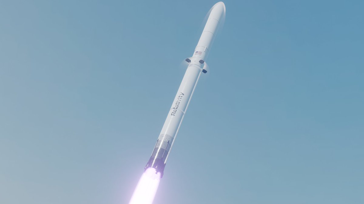 Clarence3652's tweet photo. Relativity Space Terran R model is now Updated to feature a current 2026 design.

#RelativitySpace #TerranR #b3d https://t.co/TXI8zJTJXm
