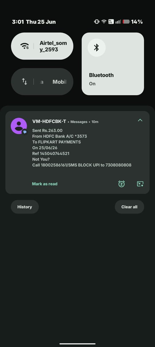 sayoolalare's tweet photo. @HDFC_Bank @HDFCBank_Cares @NPCI_BHIM @NPCI_NPCI @UPI_NPCI @flipkartsupport @narendramodi @CMOMaharashtra @PMOIndia @Flipkart @flipkartsupport @jagograhakjago @nch1915 @fssaiindia @mofpi_goi @fooddeptgoi This is the screenshot of successful transaction of my payment for the order https://t.co/BFiF8S0rEs