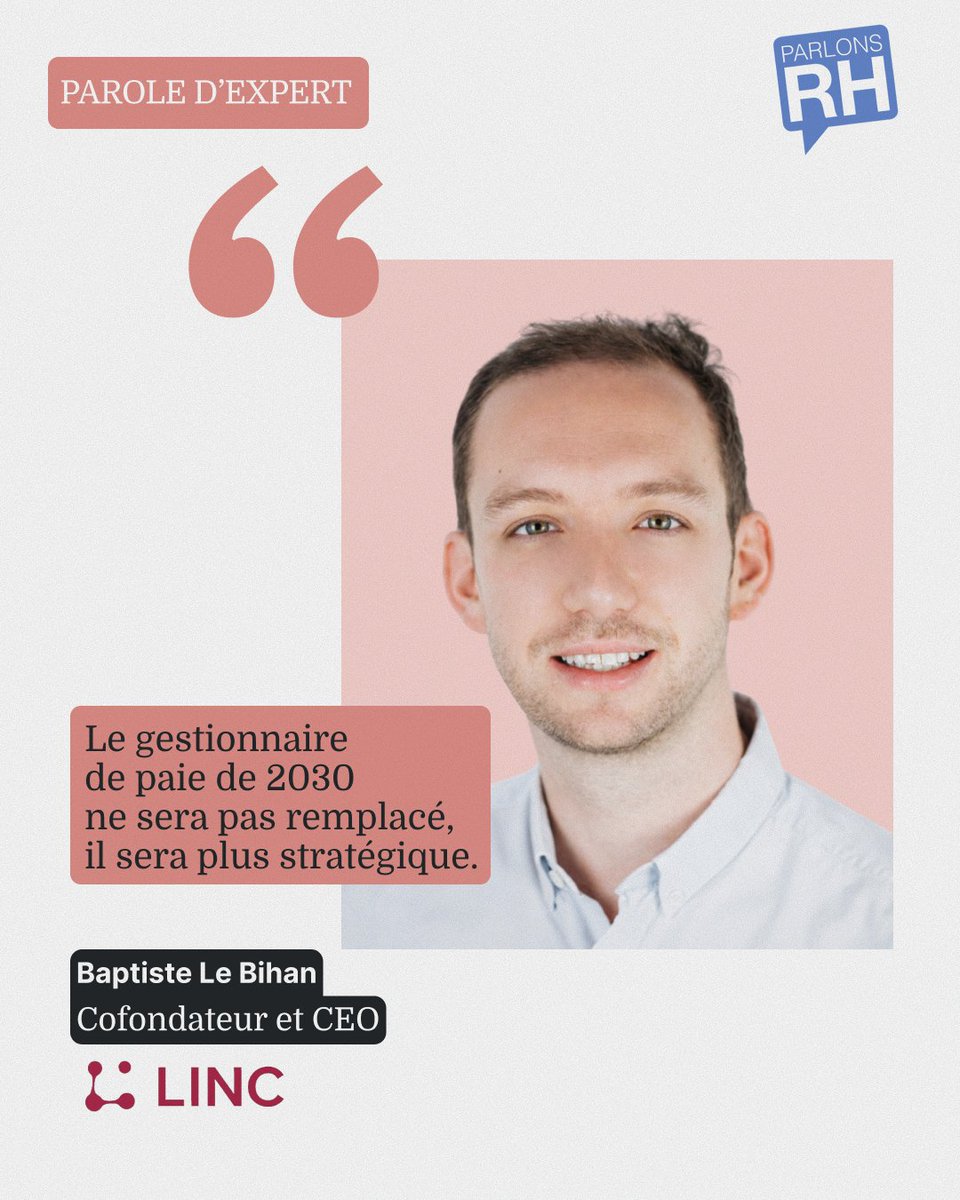 ParlonsRH's tweet photo. 🤖 L’IA ne va pas rendre la paie française simple. Elle peut surtout éviter aux gestionnaires d’en absorber seuls toute la complexité.

Baptiste Le Bihan (Linc) explique pourquoi les #RH doivent regarder la paie autrement ⤵➡ https://t.co/yPjMiU3l0F https://t.co/T2IuMY5wkD