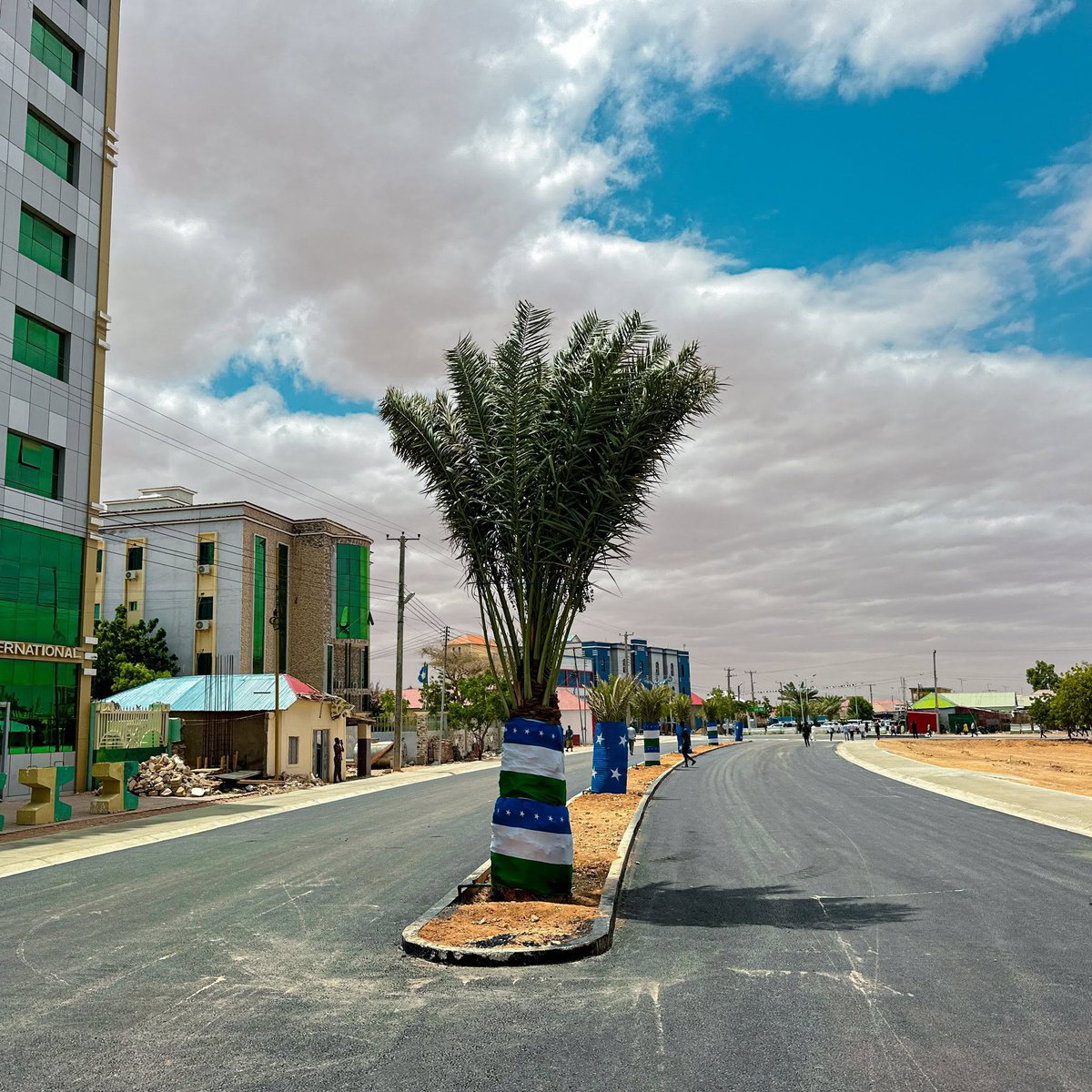 radiodaljir's tweet photo. Garowe Municipality will inaugurate one of the most beautiful and modern streets in Somalia's cities today . https://t.co/2E8HflQonl