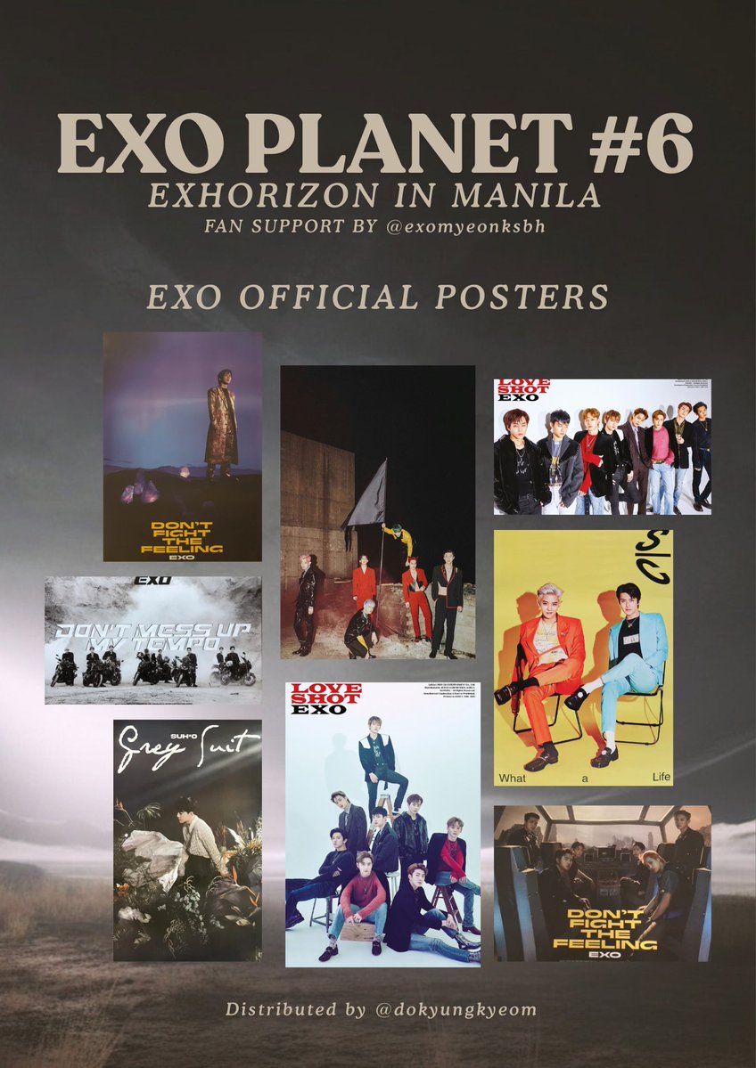 dokyungkyeom's tweet photo. EXO PLANET #6: EXhOrizon in Manila
Fan support by @exomyeonksbh

We will be giving away some official EXO posters!! 🤍

- July 5
- Loc &amp; time: TBA
- RT &amp; LIKE
- Strictly 1:1 (random pick) 
- Limited Quantity 

#EXhOrizonInManila #EXO #엑소 https://t.co/Q5rbyXmOsD