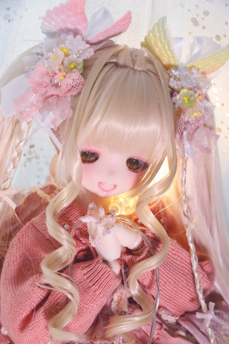 アイシードールカスタム ハムハムくち褐色男の子♡首傾げボディー