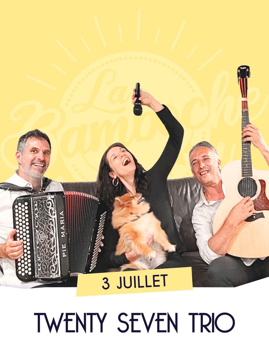 Music45S's tweet photo. #concertloiret
#concert2026
#TwentySevenTrio
#Olivet
#Labamboche https://t.co/33fB78ux5q