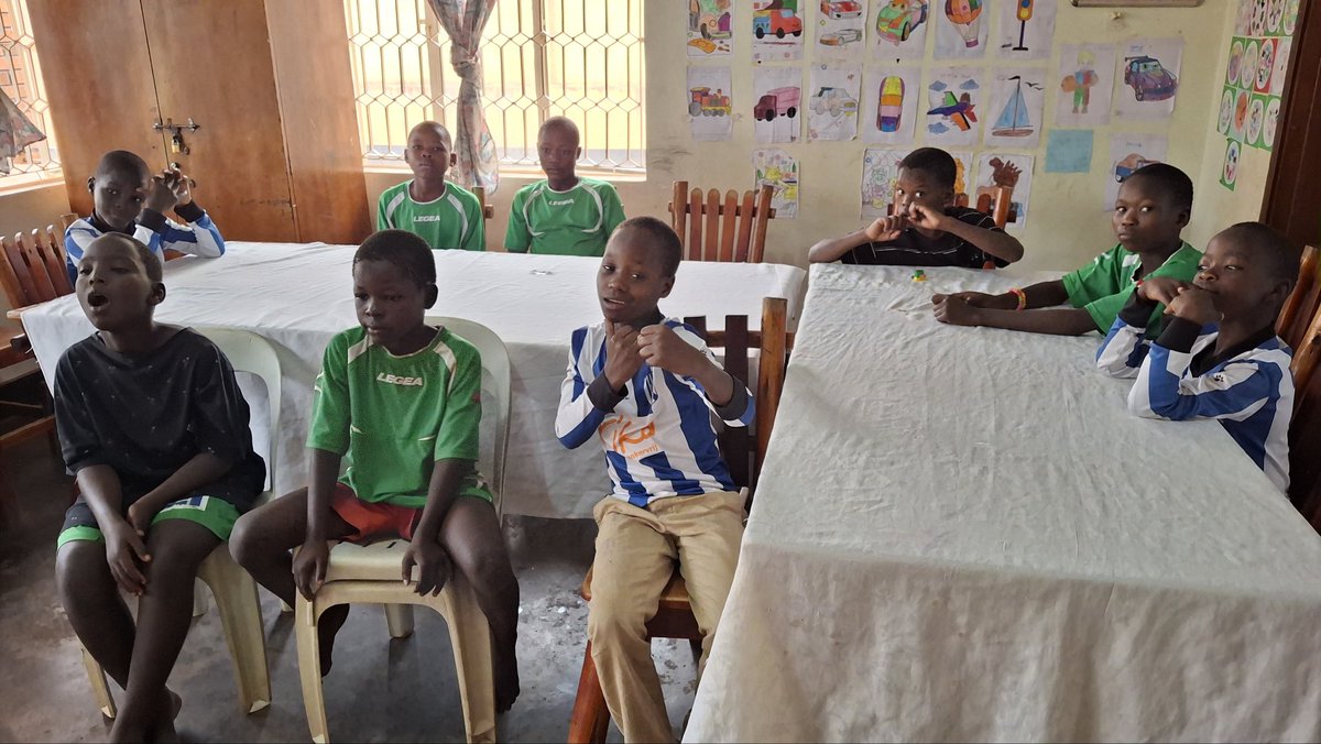 bridgebuilders9's tweet photo. During our visit, we donated scholastic materials to support the rehabilitated children settle and start school in their communities.
We call upon more support from like-minded organizations and persons towards this great initiative for the best of our children. https://t.co/dk2lBoxGiS