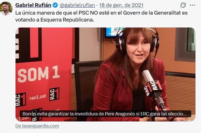 Recautxutat's tweet photo. @Esquerra_Erpv No som pas tan idiotes, i, tenim memoria https://t.co/gAiZGM7YSQ