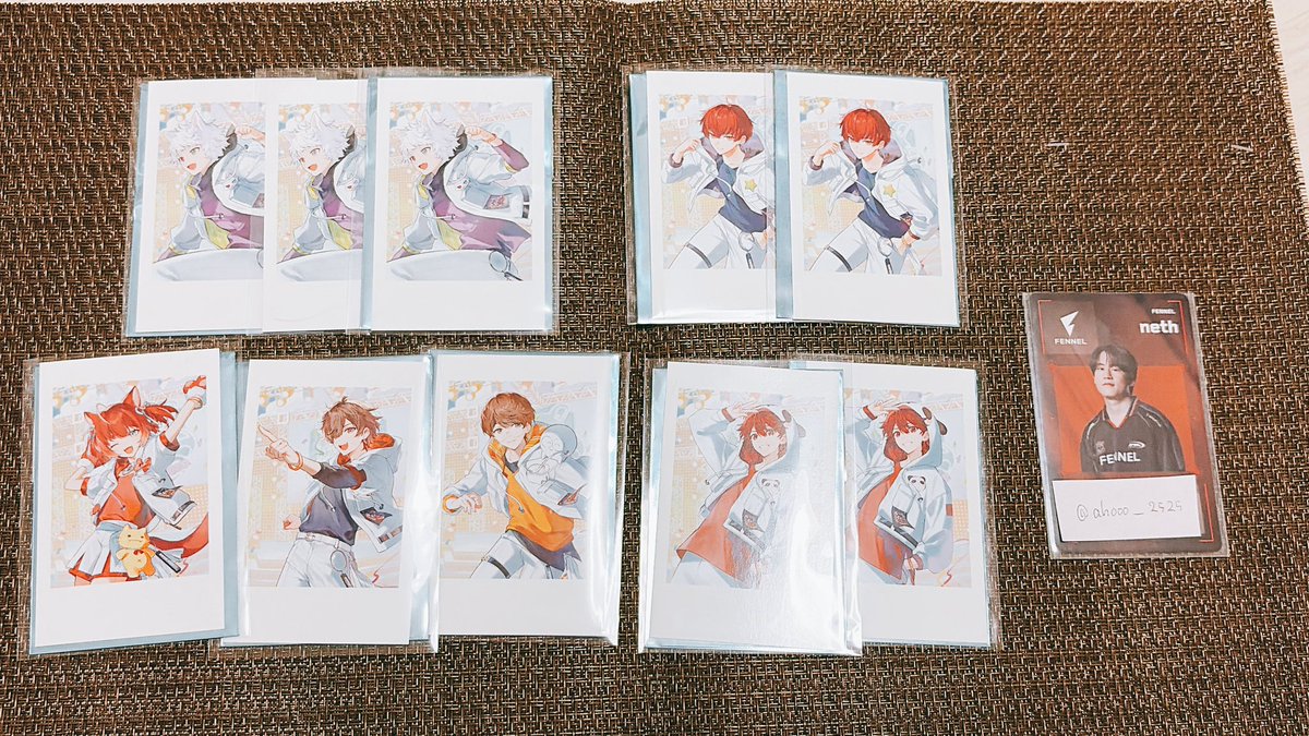 ahooo_2525's tweet photo. 【交換・譲渡・買取】CRLIVEチェキ 

求▶︎👑＞定価+送料
譲▶︎画像のもの（光で見え難いですが、全てＮになります。）

郵送希望です。
DM・リプにてお気軽にお声掛けください。 https://t.co/CTpQCTL20J