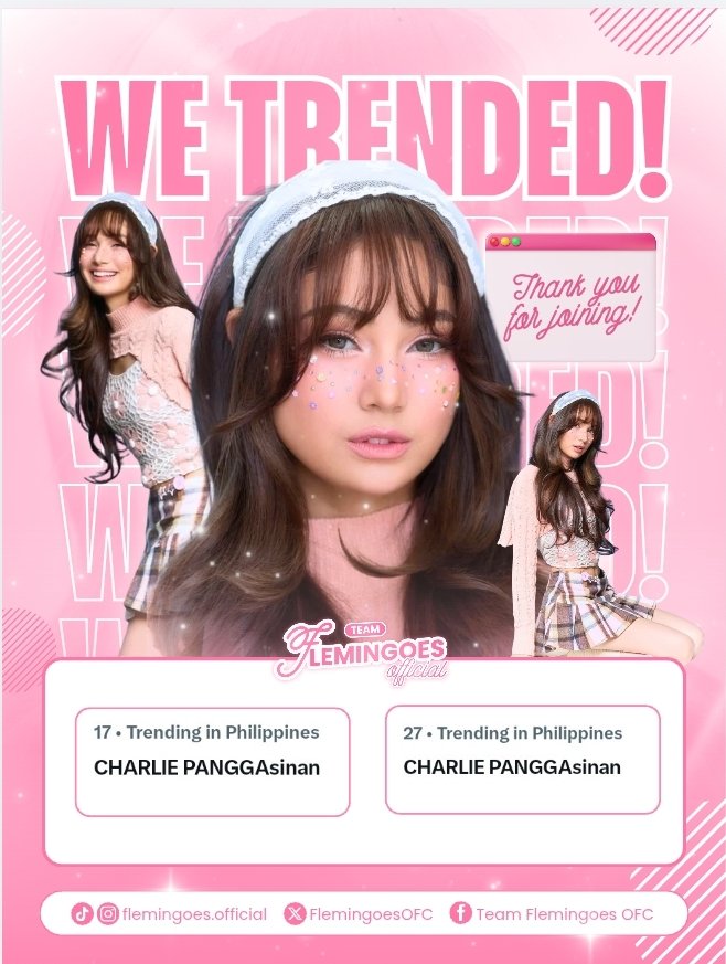 FlemingoesOFC's tweet photo. We trended!

Thank you for joining our twitter party for todays The Master Cutter Regional Show, till next time. 

CHARLIE PANGGAsinan
#CharlieFleming | Charlie Fleming https://t.co/vSaNyJ0yq6