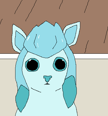 RoeRichard33476's tweet photo. Glaceon shocked cat https://t.co/m8vJ6jSH0N