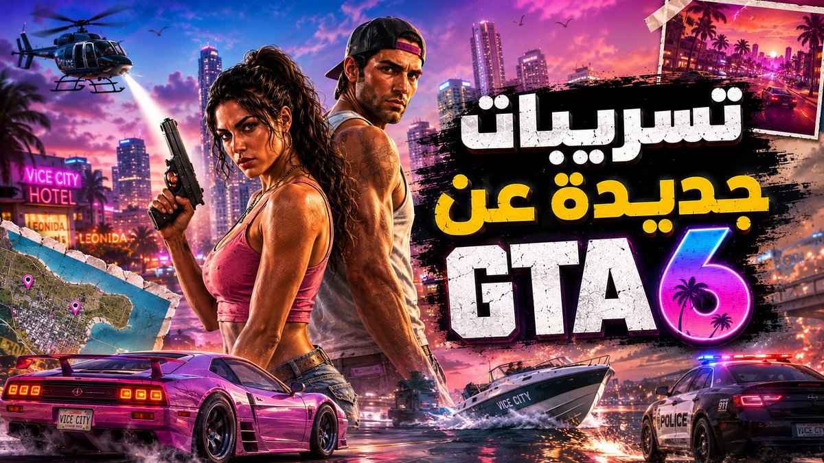 S7M_R's tweet photo. اذا ودك تعرف كل شي موجود بقراند 6 شرحته بهذا المقطع المختصر 
 #GTA6 #XBox #Rockstar #قراند6
https://t.co/BVBgKLKhCM https://t.co/i6uSMy7uNO