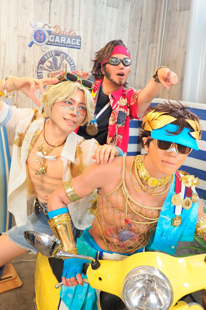 10k_y's tweet photo. [cos] 第五人格 IdentityV

🏖️🌴 夏だ！！海だ！！粘着だ！！！ 🌊🦀

📷:@trade_end 
#夏合わせ0920 https://t.co/WH3Jlt8b58