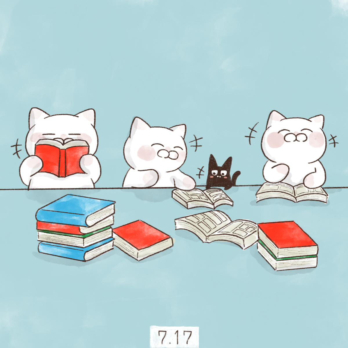 yamatokotobacat's tweet photo. 7月17日【漫画の日】
1841年のこの日、イギリスで風刺漫画週刊誌『パンチ』が発刊されたことを記念して制定されました。他にも11月3日のまんがの日、2月9日の漫画の日もあります。 https://t.co/cdMd9LGnoa