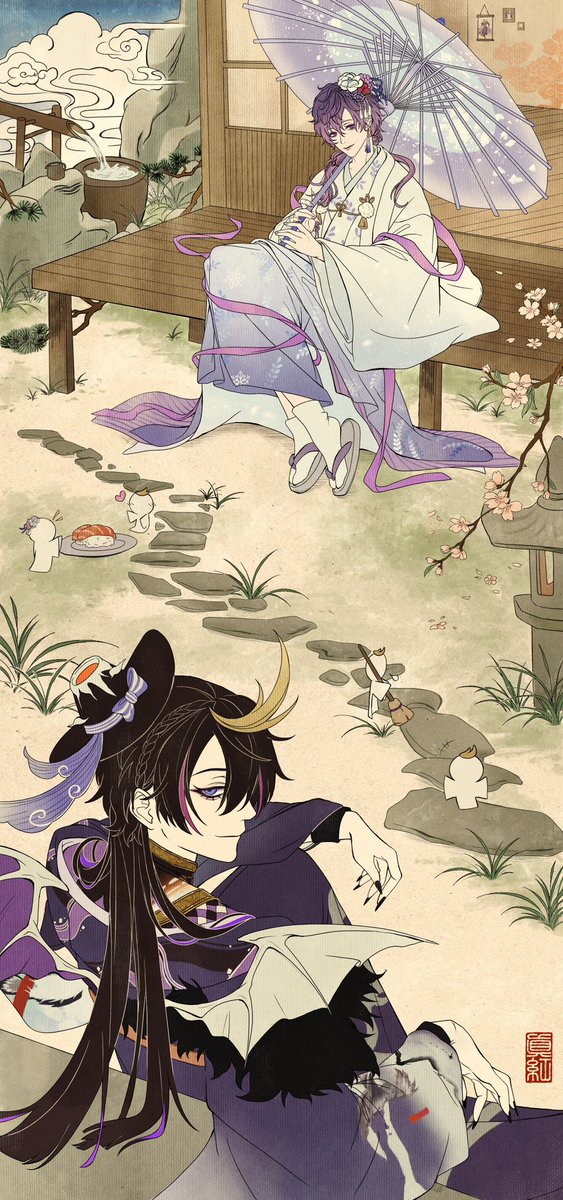 _Shinkuuu's tweet photo. #YaminoArt #VioletAtelier 
陰陽師 https://t.co/MrYtDvXBdM