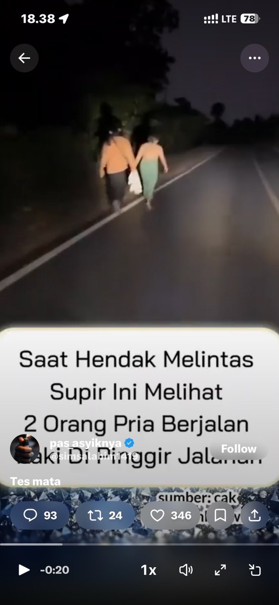 FDony1975's tweet photo. @simsalabim1419 Udah saat nya ente ganti lensa kacamata dgn yg lebih tebal 🤣 https://t.co/RenAQZkprI