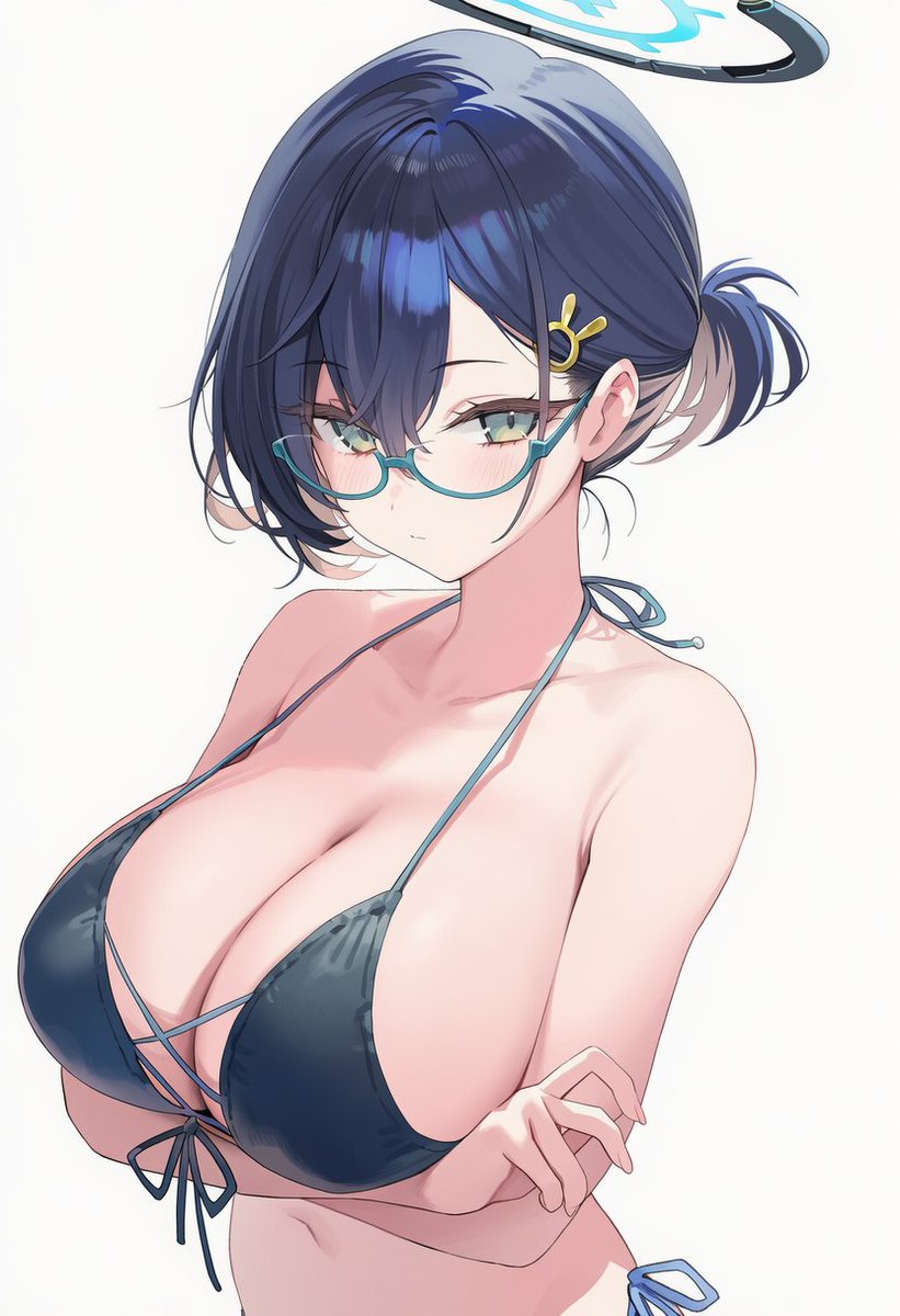 sarah_ai_illu's tweet photo. 浜辺のチヒロ                                                                                                                                                                                                                                                                            SFW
