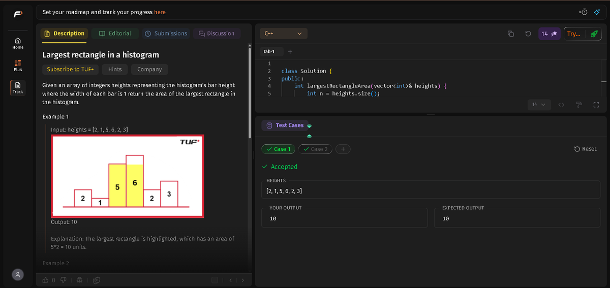 KGunjkar32672's tweet photo. Day 27 of #SDESheetChallenge done! 🚀

Solved 4 | Stack and Queue II today:

1️⃣Largest rectangle in a histogram
2️⃣Sliding Window Maximum
3️⃣Implement Min Stack
4️⃣Rotten Oranges

—ready for Day 28 ! 💻🔥

@takeUforward_ @striver_79 #DSA #CodingJourney #45DaysOfCode https://t.co/fEP8KrS9QA