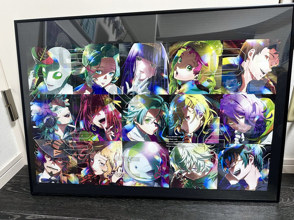 maCAROnI_LOOP8's tweet photo. 7巻乗員集合ポスター、かっっこよすぎるでしょ！！！！！！（なお飾り場所がない） https://t.co/8WX8kJ6GJv