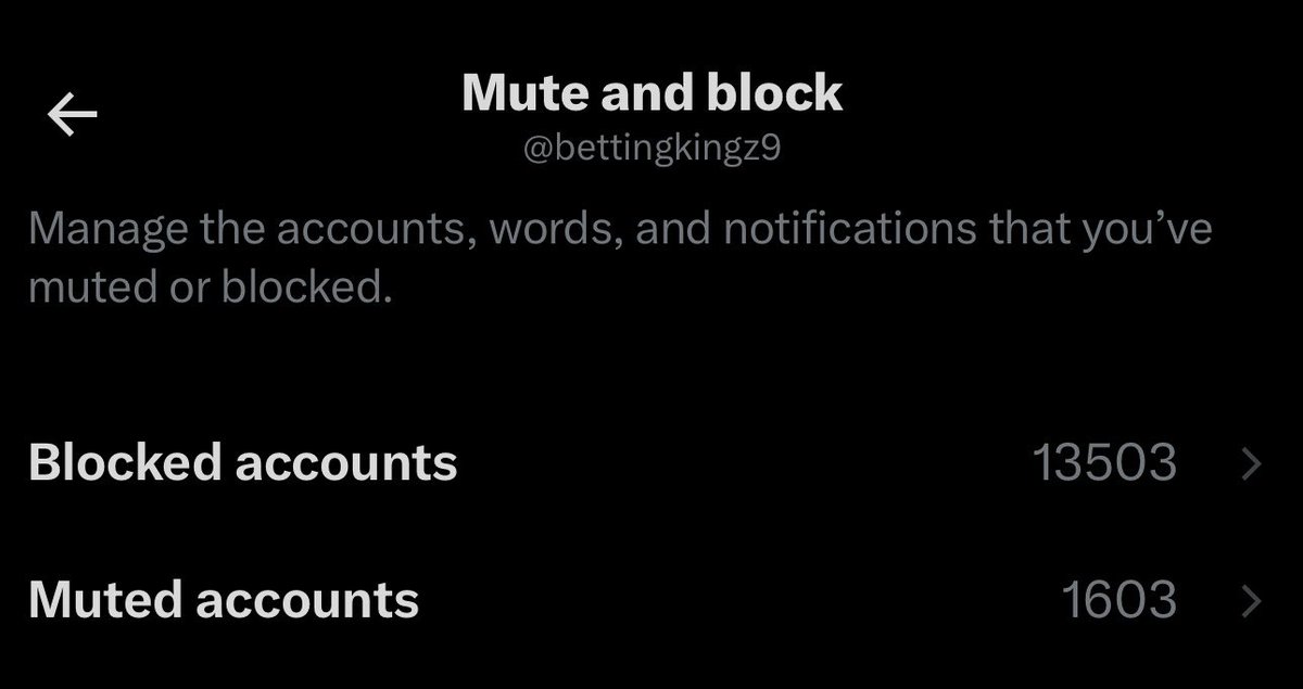 bettingkingz9's tweet photo. 13500 people blocked may be a record.

Unless you can find someone 🤣🤣🤣 https://t.co/1PNcaH2eii
