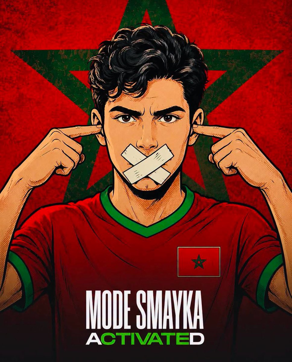 Morone00's tweet photo. 🗣 Appel aux Marocains en France 🇫🇷 et aux pages sport :

Ne relayez pas les rumeurs sur notre sélection 🇲🇦.
Pas de partage, pas de commentaires, pas d’engagement.
Ignorez-les totalement.
#smayka #كاس_العالم_٢٠٢٦
#WorldCup2026 #صمكها https://t.co/apU6IDdq9m