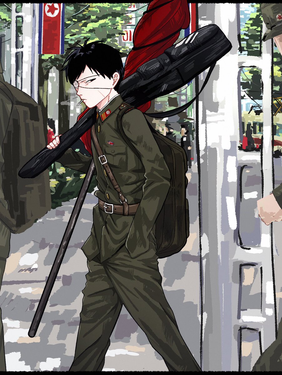 c_n_n_k's tweet photo. #国擬人化 🇰🇵 https://t.co/5P7ecbLxvW