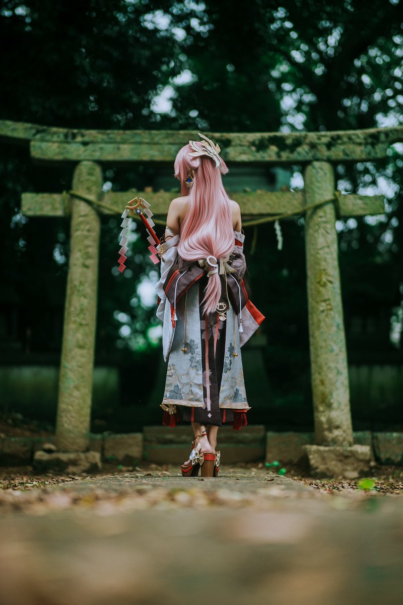Koyuki_cos17's tweet photo. 【#GenshinImpact/ #Cosplay】 #yaemiko

                 "鳴神社"

📸様▷▶やるみんさん(@ponjuice8 )
 #八重神子生誕祭2026
 #顔の見えない写真 https://t.co/0uBPIpEjwI