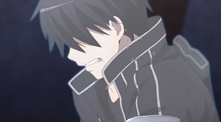 FTLisasan's tweet photo. 「信じてるよ。キリトくん…」

 #SAO #sao_anime https://t.co/xBlnvF4Wie
