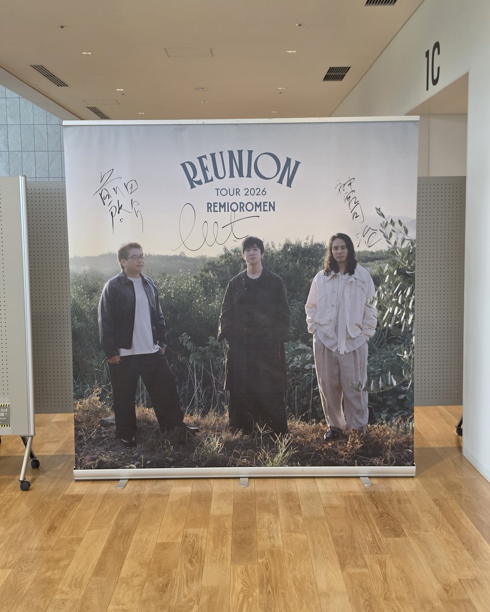 ShikochuHall's tweet photo. 昨日6月27日(土)、
しこちゅ～ホール 大ホールにて
#レミオロメン　Reunion Tour 2026
を開催いたしました。

約14年ぶりに活動を再開したレミオロメンの、
再始動後初となるツアー！

そして今回、四国で唯一の開催会場として
しこちゅ～ホールを選んでいただけたことを、
大変光栄に感じています！！ https://t.co/dwL189MSM0