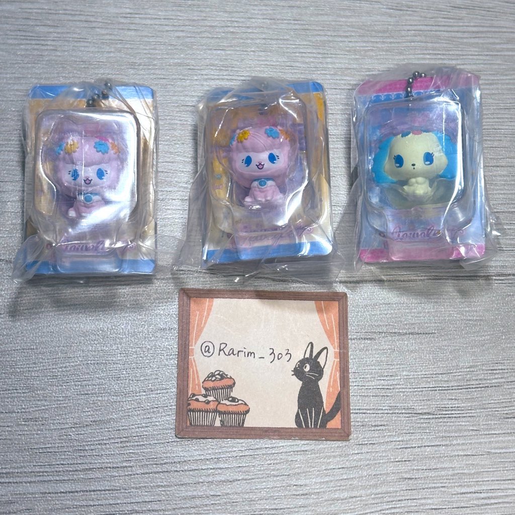 Rarim_303's tweet photo. 【交換】ジュエルペット パッケージミニチュアチャーム ガチャ

譲☞サフィー エンジェラ

求☞ルビー ガーネット ラブラ

大阪手渡し >> 郵送
お気軽にお声かけいただけますと幸いです。 https://t.co/pAaCrbIXyp