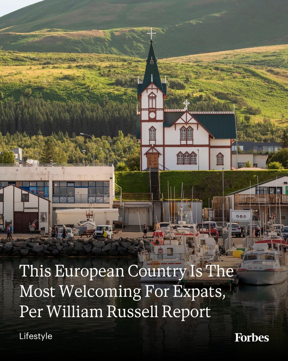 Forbes's tweet photo. International health insurance specialists at William Russell recently released their ranking of the countries proving the most welcoming for expats starting a new life overseas.
Read more: https://t.co/goraTz9ZtR
Photo: Getty Images https://t.co/XmJ20mWsUU