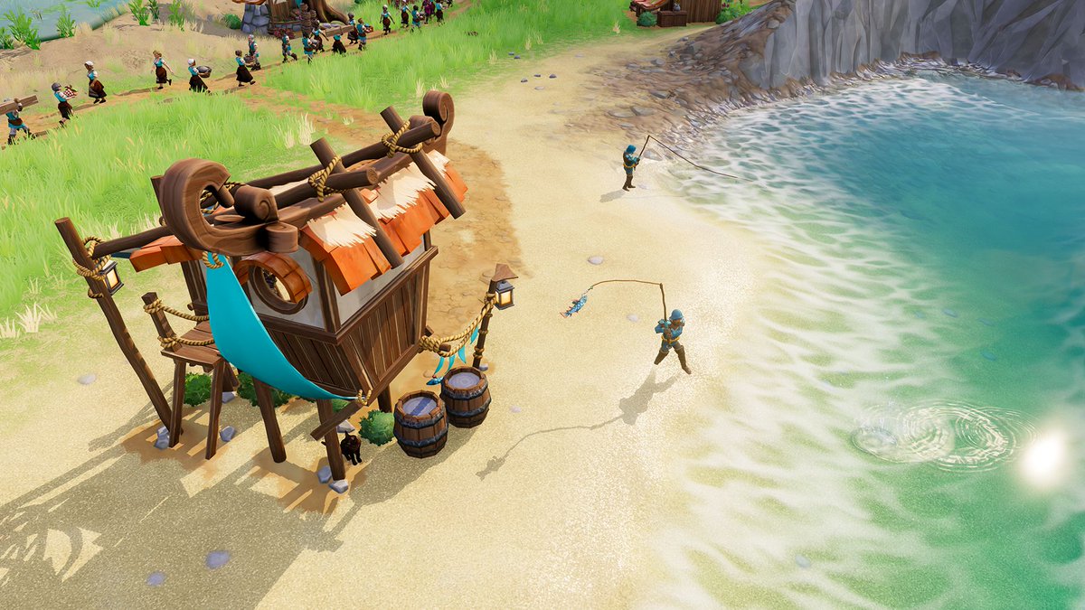 pagoniagame's tweet photo. Things to do in summer in Pagonia:

🎣Catch your daily fish
🐸Watch cute frogs at the lake
🍴Eat a delicious meal outside
🌊Take a dip in the ocean

#screenshotsaturday https://t.co/cfkc1lK888