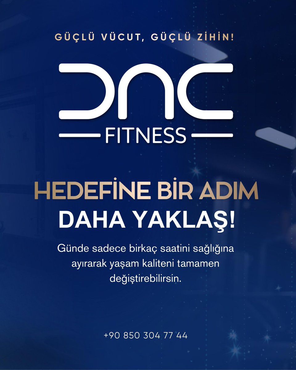 dncfitnesscom's tweet photo. 🎯 Hedefler bir gecede gerçekleşmez. Her antrenman, her tekrar ve her vazgeçmediğin gün seni istediğin noktaya biraz daha yaklaştırır. Önemli olan mükemmel olmak değil, devam etmektir.

🌐 https://t.co/57eUBSp8Lu
📧 info@dncfitness.com
📞 +90 850 304 77 44

#DNCFitness https://t.co/cTqKoIJoPX