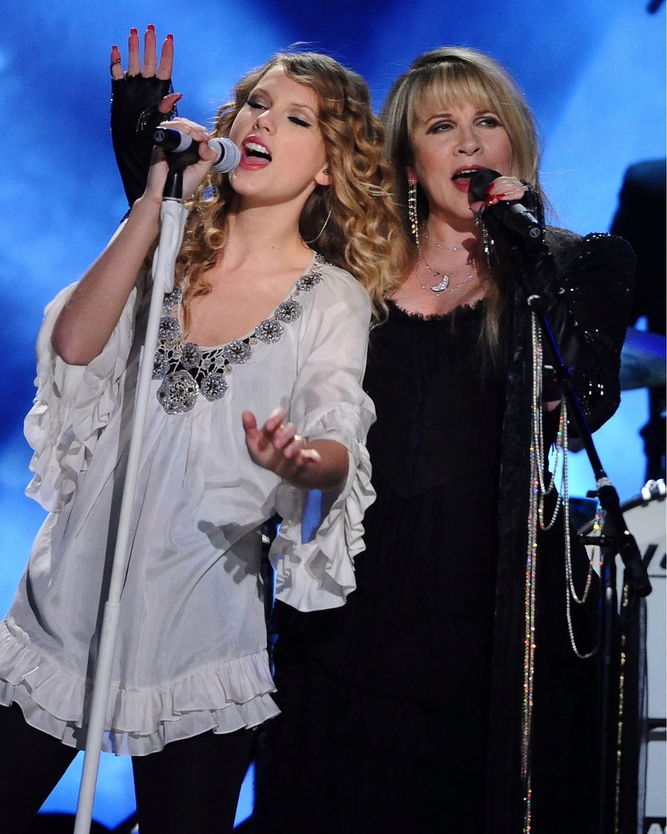 extratv's tweet photo. Stevie Nicks and Tim McGraw are set to perform at Taylor Swift and Travis Kelce's Madison Square Garden, Page Six reports. 

Taylor's first hit song 20 years ago was called "Tim McGraw." And just weeks ago, Taylor, the queen of Easter eggs, wore a "Stevie Knicks" shirt and she and the Haim sisters sat courtside for the NBA Finals at MSG.