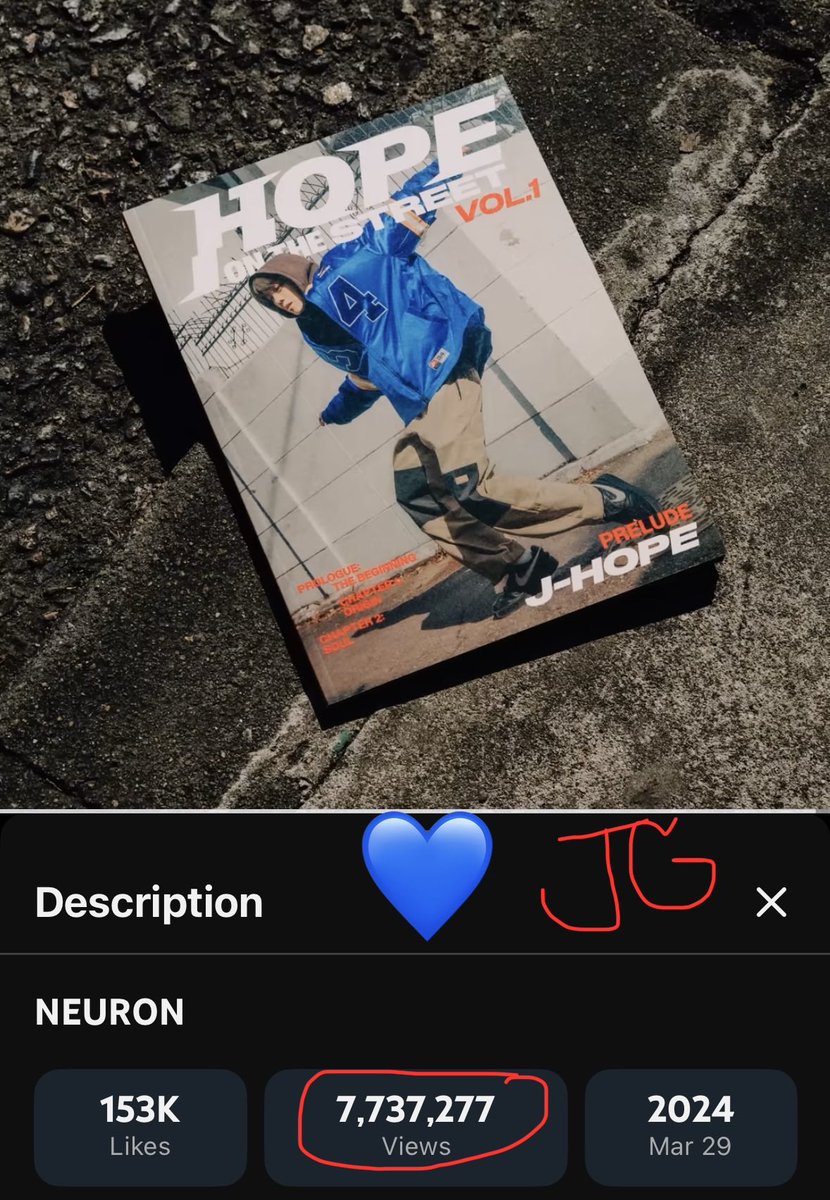 Jeneen7651's tweet photo. Streaming, Shazaming & More!!๐ฟ๏ธ๐
#jhope_NEURON #jhope #HOPE_ON_THE_STREET_VOL_1 https://t.co/VeqaiEImuW