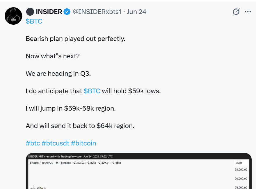 INSIDERxbts1's tweet photo. @KillaXBT i am pretty sure broski! https://t.co/xqdh1bFFTy
