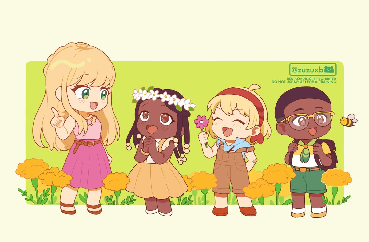 zuzuxb's tweet photo. Celine and the Dragonguard #FieldsofMistria 🌼 https://t.co/GX7844fFas