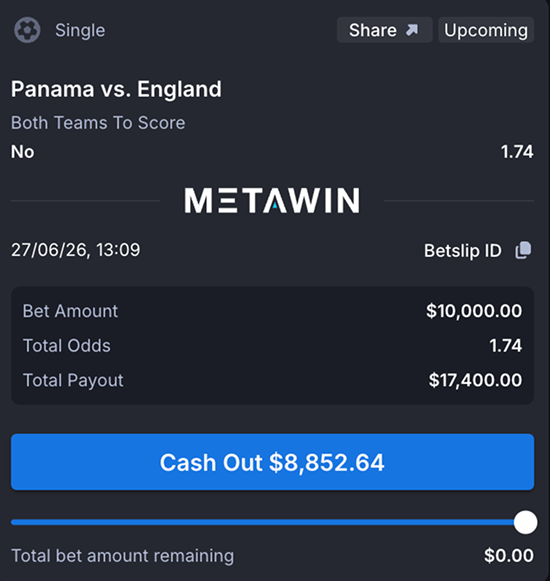 MetaWin's tweet photo. 47 of 48 teams have scored at this World Cup. The one that hasn’t? Panama 👀

Already eliminated, now they face England 🏴󠁧󠁢󠁥󠁮󠁧󠁿

Both Teams To Score: No is 1.74 at MetaWin. Best Odds for the World Cup 💯

Repost for a chance of winning $100 https://t.co/rJmTZE2HGG