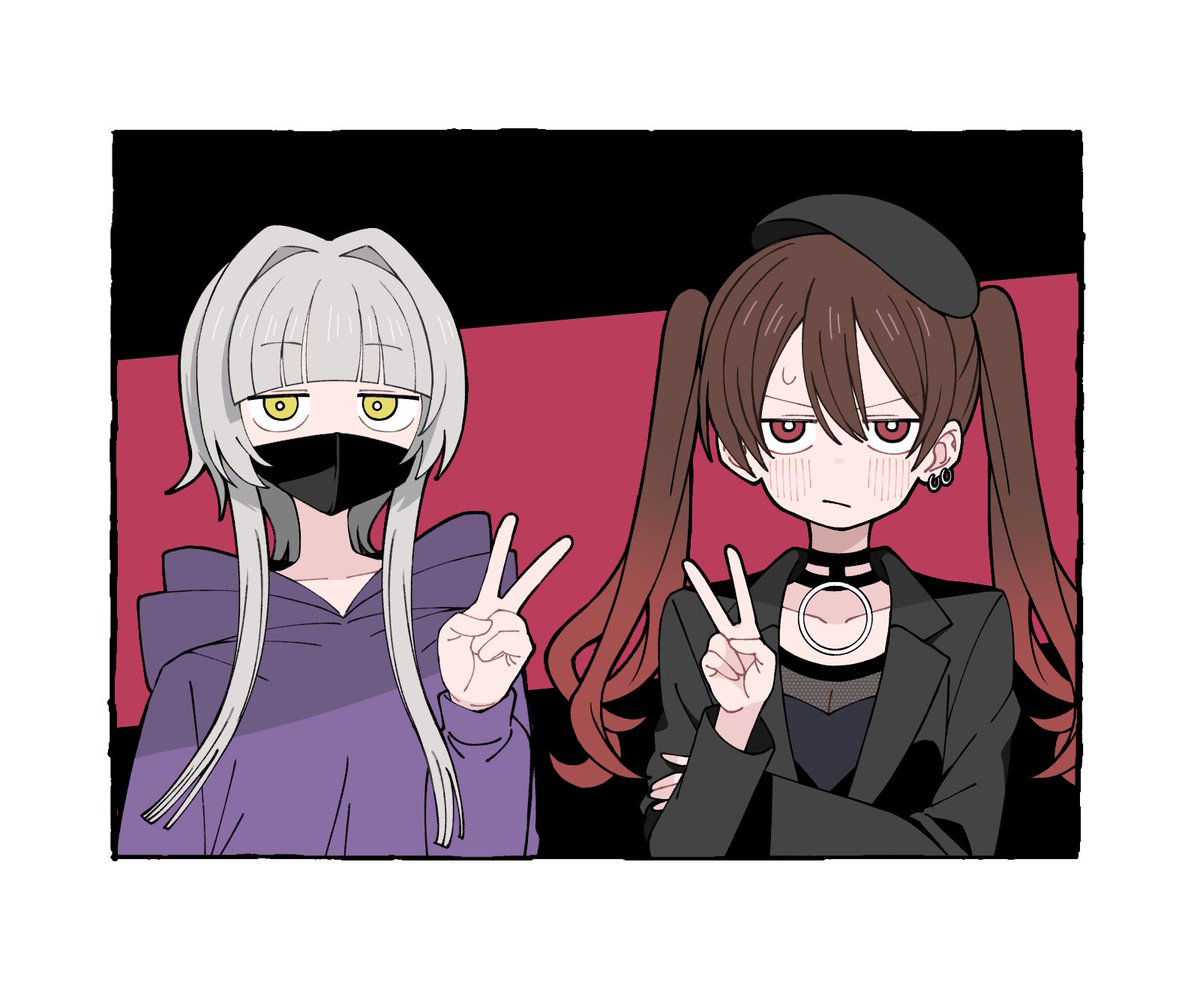 Sabi_Sabi1234's tweet photo. あくびとヨヨコ https://t.co/YQt5QptkoS