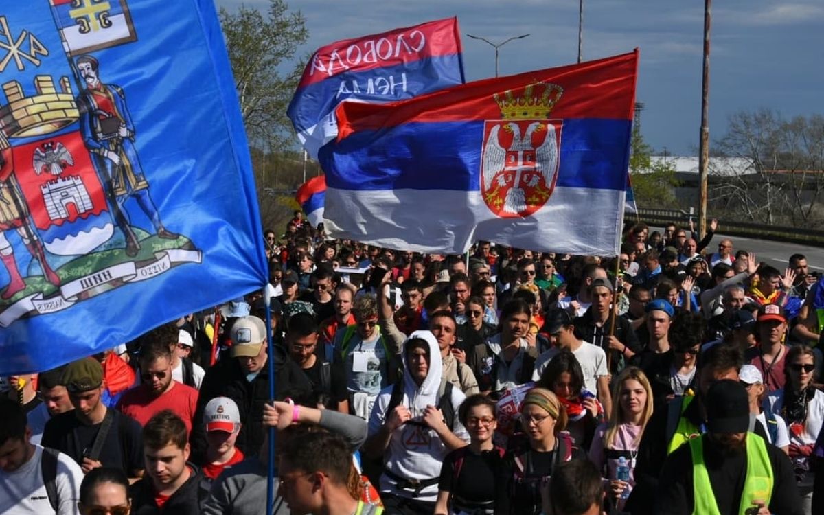 miodrag_bebic's tweet photo. Pripreme za veliki Vidovdanski protest „Sve se vidi na Vidovdan“, koji organizuju studenti iz cele Srbije, privode se kraju. Očekuje se da će se veliki broj ljudi iz cele zemlje okupiti u Kraljevu u nedelju 28. juna. Skup će trajati od 11 časova ujutru do večernjih sati.
👏👏👏 https://t.co/ep5IJrBiS4