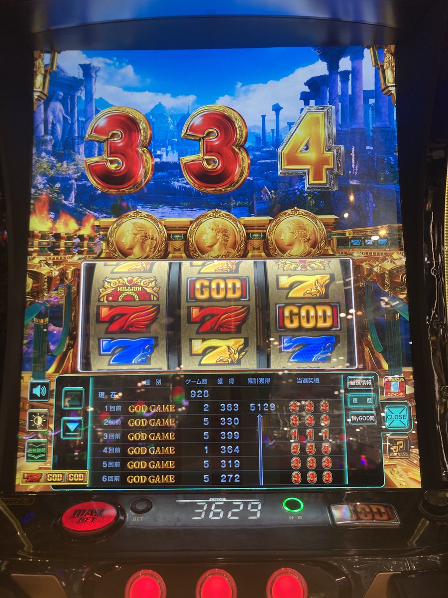 ary03624587's tweet photo. 戦車＋3図柄で…
完全にSGGだと思った���…

 #ミリオンゴッド神々の軌跡
 #SP役
 #はじめまして https://t.co/4xpSRJYzCQ