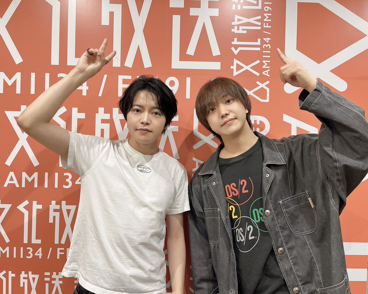💡ゲスト情報💡 ◤出演中◢ ✓9時台ゲスト 👉#堀江瞬 さん＆#吉永拓斗